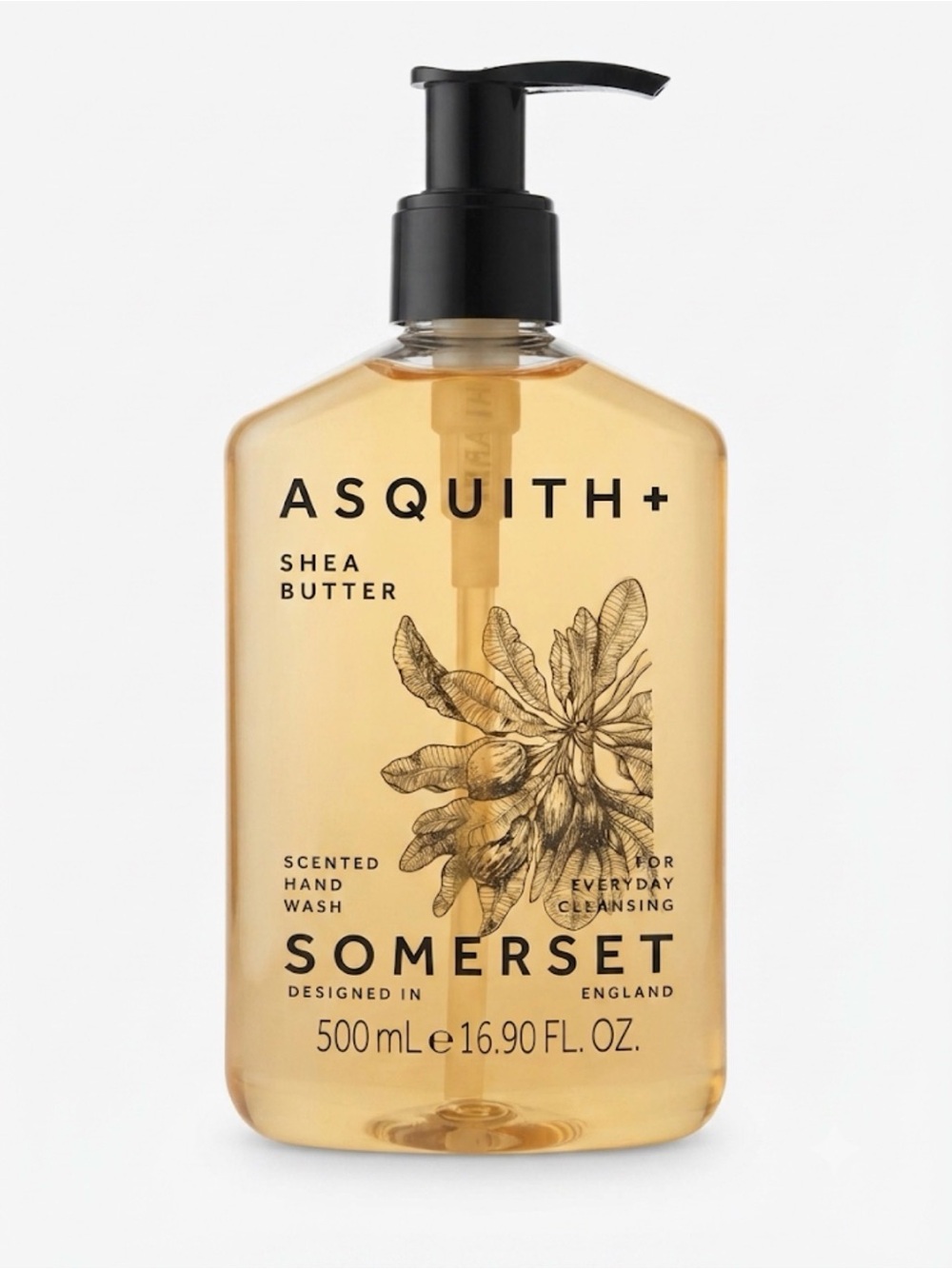 NWT ⚜️🖤⚜️ ASQUITH & SOMERSET SHEA BUTTER Hand Wash 500ml